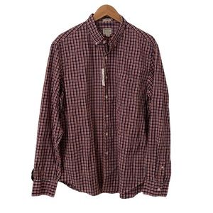 NEW J. Crew Men’s Button Down Secret Washing Shirt Large